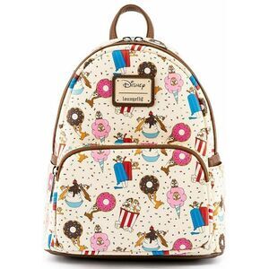 NEW LOUNGEFLY X Disney Chip and Dale Desserts AOP Mini Backpack